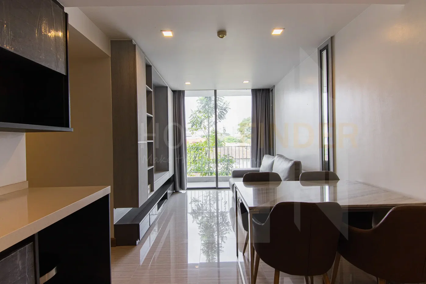 รูป Downtown 49 HF-8123 2 bedrooms, for rent - รูปที่ 2/7