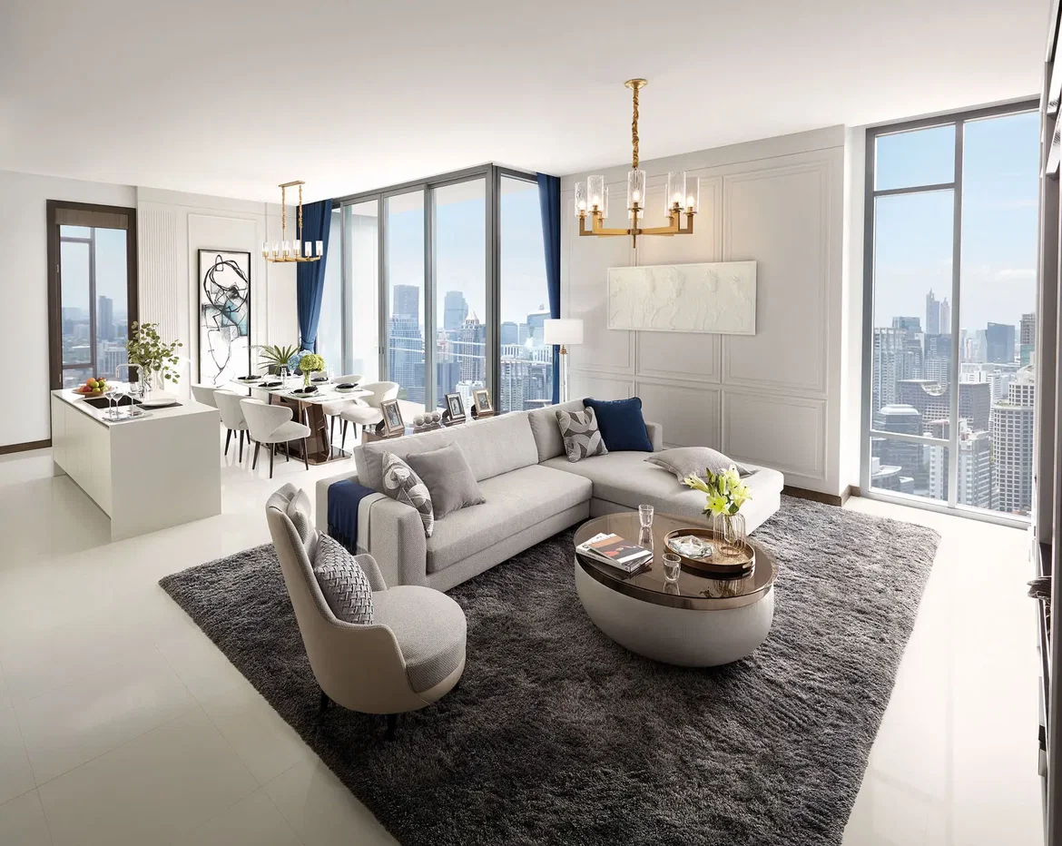 รูป Q1 Sukhumvit, 3 Bedrooms – Sukhumvit Road / Direct BTS Nana Access 3 bedrooms, for sale - รูปที่ 2/6