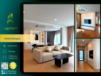 เช่าบ้านเดี่ยว นิคมบางปู : CD03914 - Centro Bangna :  MegaBangna 