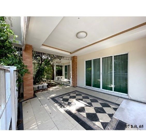3-bed townhouse for sale, 55.8 sq wah, Chaiyapruk Ramintra - Wongwaen