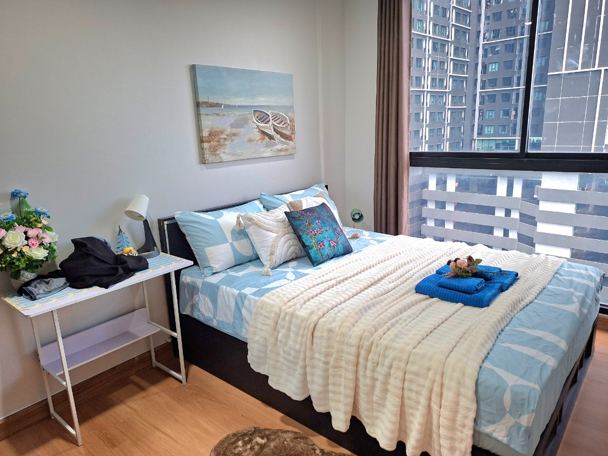 รูป PELA Wutthakat ให้เช่า | ห้องมุม 1 Bedroom | ชั้น 10 | วิวเมือง | 180 ม. BTS วุฒากาศ - รูปที่ 2/30
