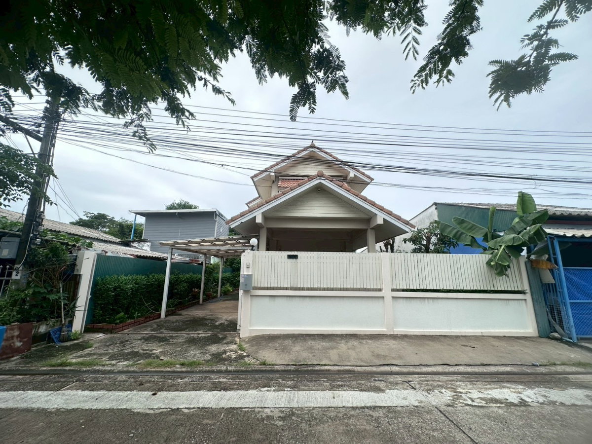 รูป ขายบ้านเดี่ยว 2 ชั้น บางศรีเมือง นนทบุรี 54 ตร.ว. เฟอร์ครบ พร้อมอยู่ ใกล้สะพานพระราม 5 - รูปที่ 1/11
