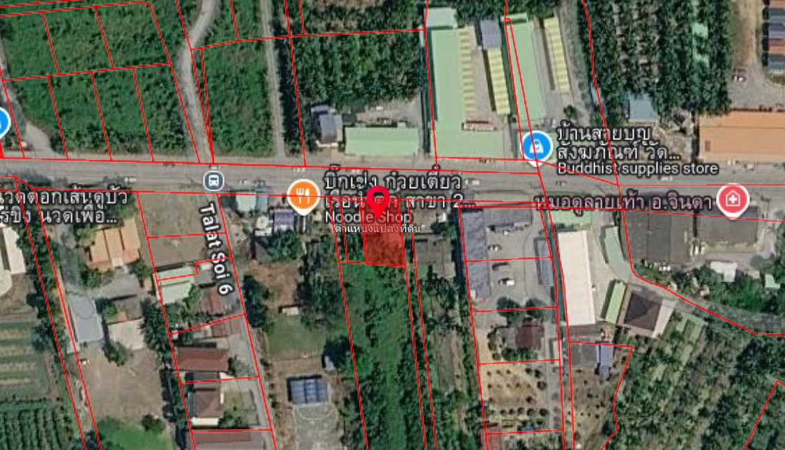รูป เจ้าของขายเอง ขายที่ดินติดถนน ท่าตลาด – สามพราน จ.นครปฐม - รูปที่ 4/5