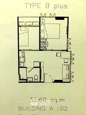 ขายคอนโด : คอนโด 2-ห้องนอน ที่ พอส สุขุมวิท 115 ใกล้ BTS ปู่เจ้า (ID 3297891)
