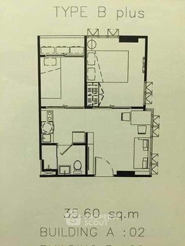 คอนโด 2-ห้องนอน ที่ พอส สุขุมวิท 115 ใกล้ BTS ปู่เจ้า (ID 3297891)