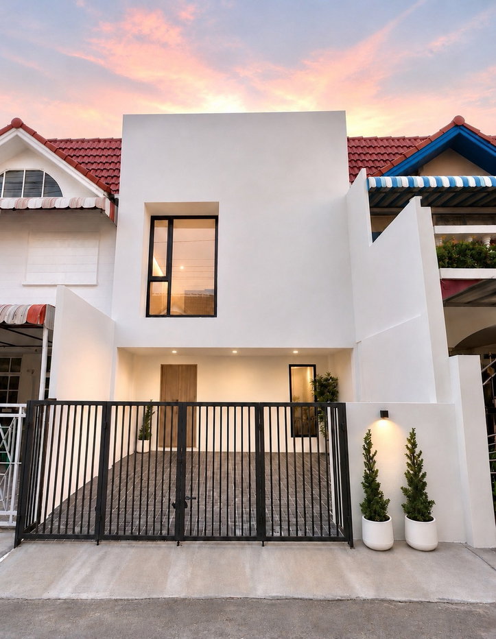 รูป ทาวน์เฮาส์รีโนเวทใหม่ นาคนิวาส 44🏡 3 ห้องนอน | ใกล้ Central EastVille 4.75 ล้านบาท - รูปที่ 1/19