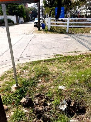 Land for rent : For Rent  Vacant land near Ram Inthra 61, Yaek 1, adjacent to the Watcharaphon BTS station.