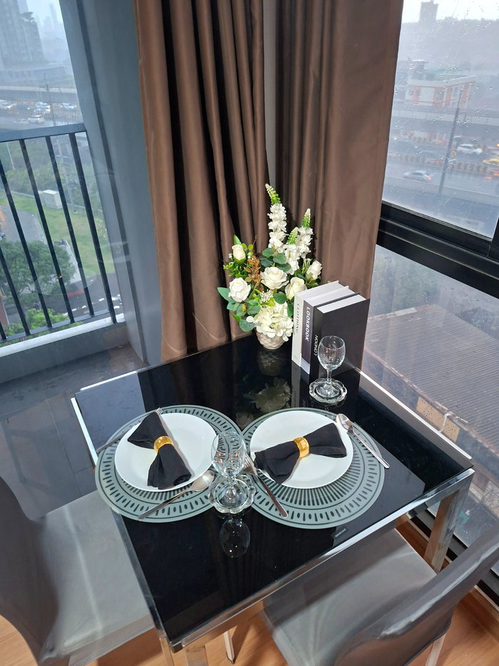 รูป PELA Wutthakat ให้เช่า | ห้องมุม 1 Bedroom | ชั้น 10 | วิวเมือง | 180 ม. BTS วุฒากาศ - รูปที่ 12/30