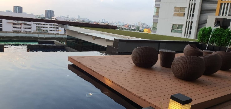 รูป 💚ให้เช่า The Parkland Grand Taksin 1 ห้องนอน 35 ตร.ม. ที่จอดรถส่วนตัว ใกล้ BTS โพธิ์นิมิตร 12,500 บาท📍 - รูปที่ 10/12