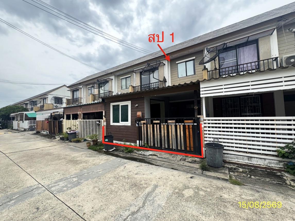 รูป ทาวน์เฮ้าส์ 17.4 ตร.วา บ้านพฤกษา 58/1 ลาดกระบัง-สุวรรณภูมิ บางเสาธง สมุทรปราการ 1.8M - รูปที่ 12/21