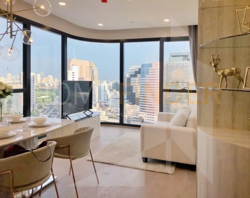 รูป Ashton จุฬา-สีลม (แอชตัน จุฬา-สีลม) 2 bedrooms, for rent - รูปที่ 2/8