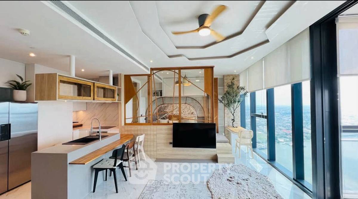 รูป ห้อง 2 ห้องนอน ชั้น 48 ขนาด 106 ตร.ม. Canapaya Residences Rama 3 (ID 3296292) - รูปที่ 2/17