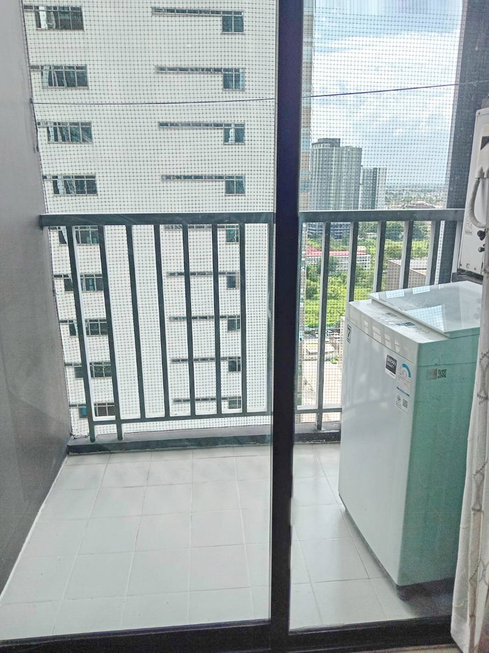 รูป ให้เช่า astro condo ห้องมุม ตรงข้ามเซนทรัลแจ้งวัฒนะ รถไฟฟ้าสีชมพูอยู่ข้างหน้าคอนโด - รูปที่ 10/10
