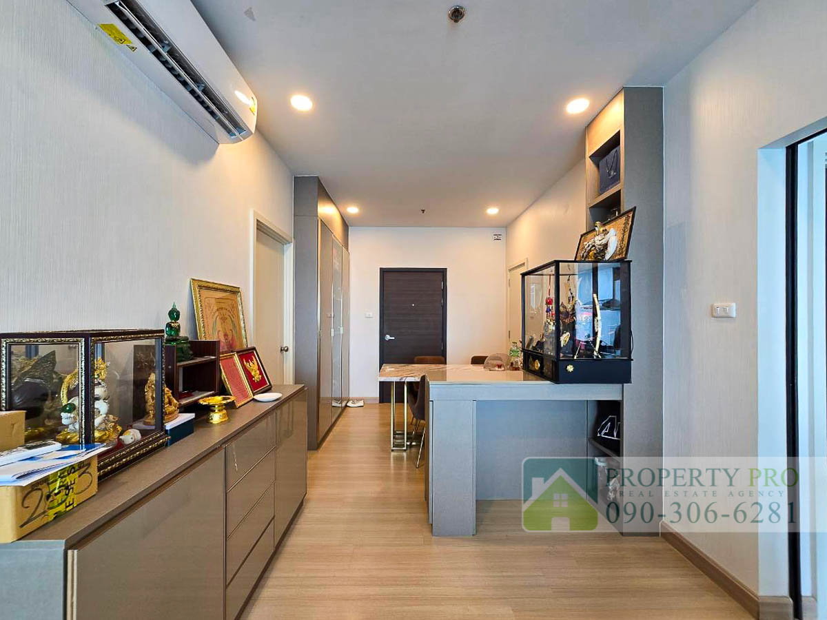 รูป ขาย คอนโด Supalai Loft สถานีแยกไฟฉาย แบบ 2 ห้องนอน 84 ตรม ชั้นสูง สภาพใหม่ ตกแต่ง Built in สวย เฟอร์นิเจอร์ เครื่องใช้ไฟฟ้าครบ ใกล้ MRT : MJ26S-012 - รูปที่ 3/11