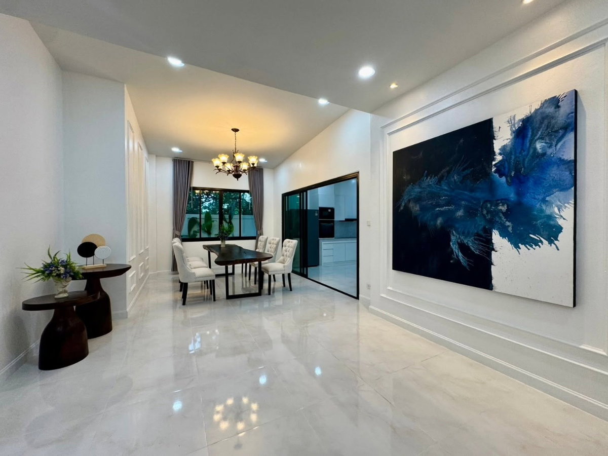 รูป ขายบ้าน พูลวิลล่า Modern styleใกล้เมือง เชียงใหม่ ใกล้สี่แยกราชพฤกษ์เชียงใหม่ - รูปที่ 18/21