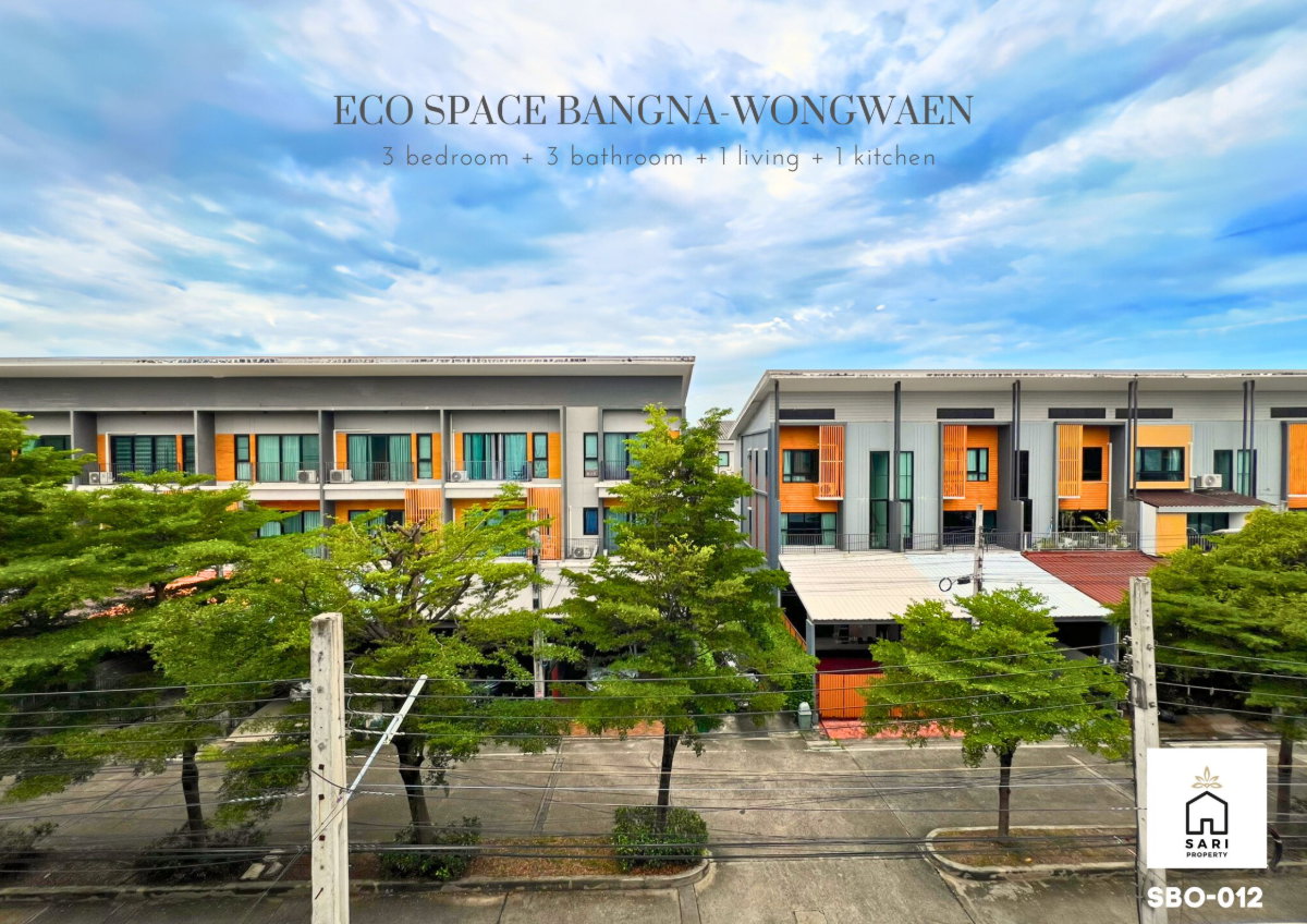 รูป ให้เช่าทาวน์โฮม 🔥 Eco Space บางนา-วงแหวน 🔥 3 ห้องนอน 3 ห้องน้ำ 🔥 ใกล้ Mega Bangna & IKEA| แต่งสวย เฟอร์ครบพร้อมอยู่ | หลังริมติดสวน - รูปที่ 26/35