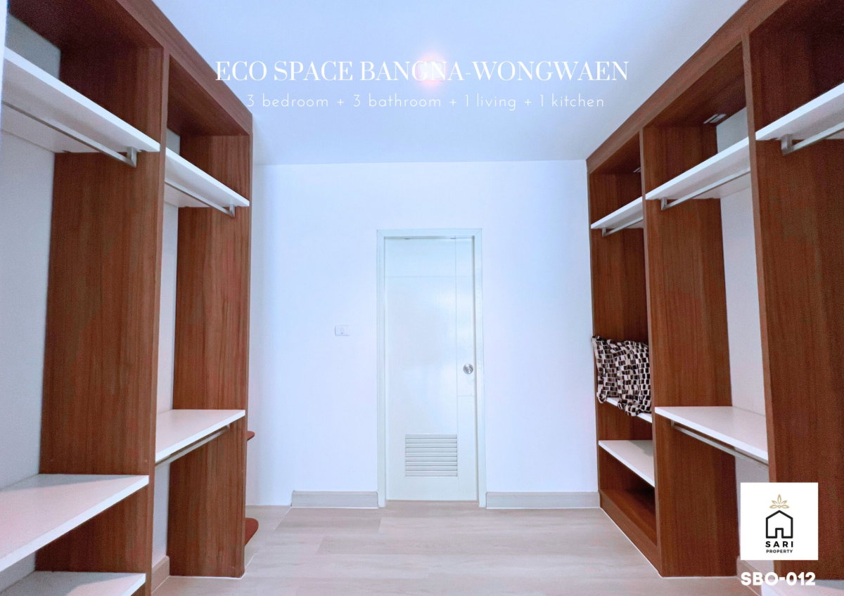 รูป ให้เช่าทาวน์โฮม 🔥 Eco Space บางนา-วงแหวน 🔥 3 ห้องนอน 3 ห้องน้ำ 🔥 ใกล้ Mega Bangna & IKEA| แต่งสวย เฟอร์ครบพร้อมอยู่ | หลังริมติดสวน - รูปที่ 11/35