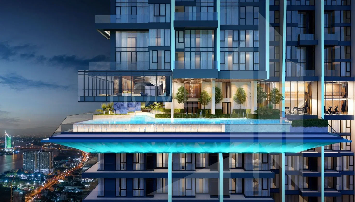 รูป Sapphire Luxurious Condominium Rama 3 3 bedrooms, for sale - รูปที่ 2/10