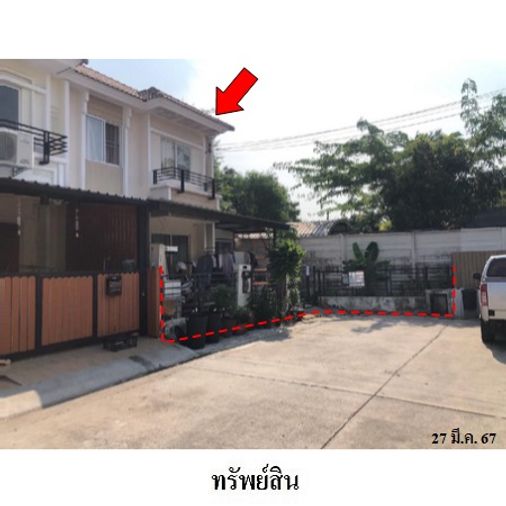 3-bed townhouse for sale, 32.4 sq wah, Pruksa Town Phetkasem 81