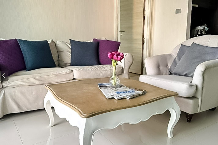 รูป 1 Bed Condo for Rent Reflection Jomtien Beach Pattaya Sea View - รูปที่ 3/7