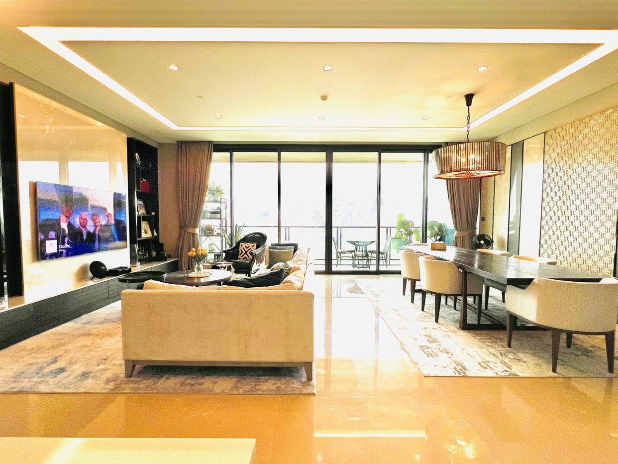 รูป Sindhorn Kempinski Hotel Bangkok Residences 3 bedrooms, for rent - รูปที่ 5/5