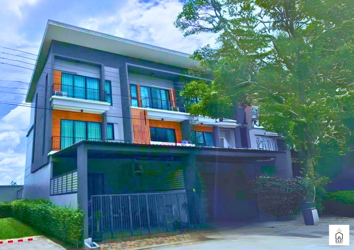รูป ให้เช่าทาวน์โฮม 🔥 Eco Space บางนา-วงแหวน 🔥 3 ห้องนอน 3 ห้องน้ำ 🔥 ใกล้ Mega Bangna & IKEA| แต่งสวย เฟอร์ครบพร้อมอยู่ | หลังริมติดสวน - รูปที่ 3/35