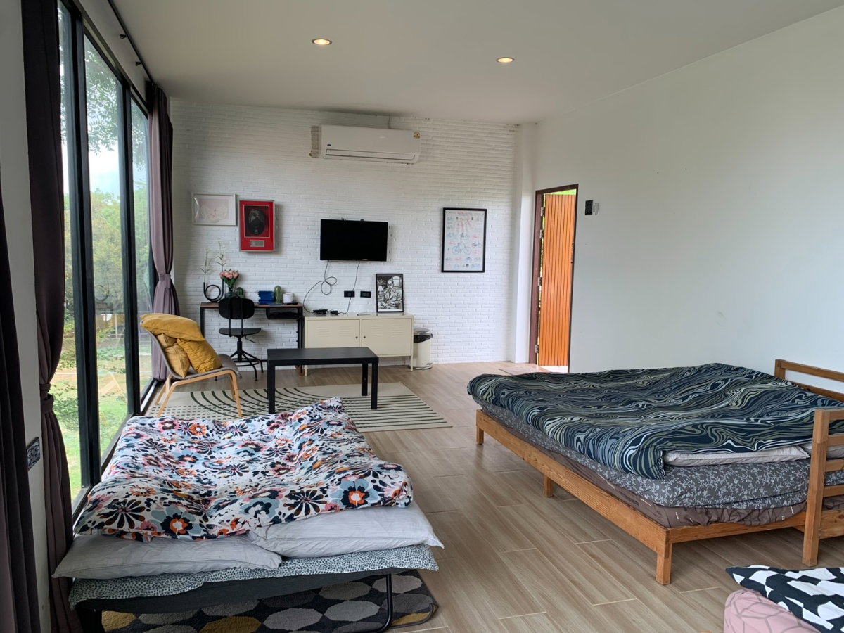 รูป ให้เช่ากิจการรีสอร์ท บ้าน 2 หลัง  บางไทร อยุธยา รวมที่ดินทั้งหมด 627  ตรว บรรยากาศริมน้ำ  พร้อมดำเนินกิจการต่อ - รูปที่ 44/63