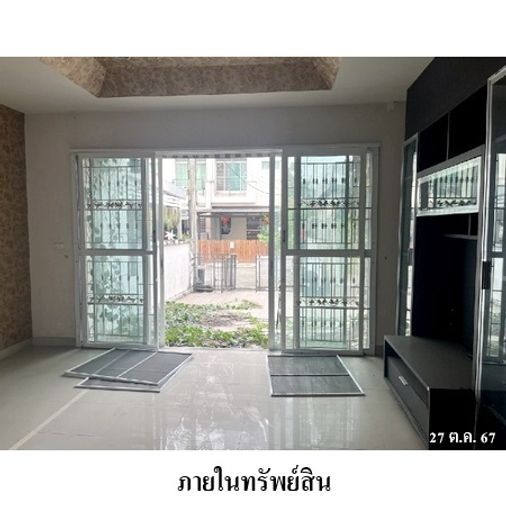 3-bed townhouse for sale, 55.9 sq wah, Baan Klang Muang Urbanion Rama9 - Wongwaen