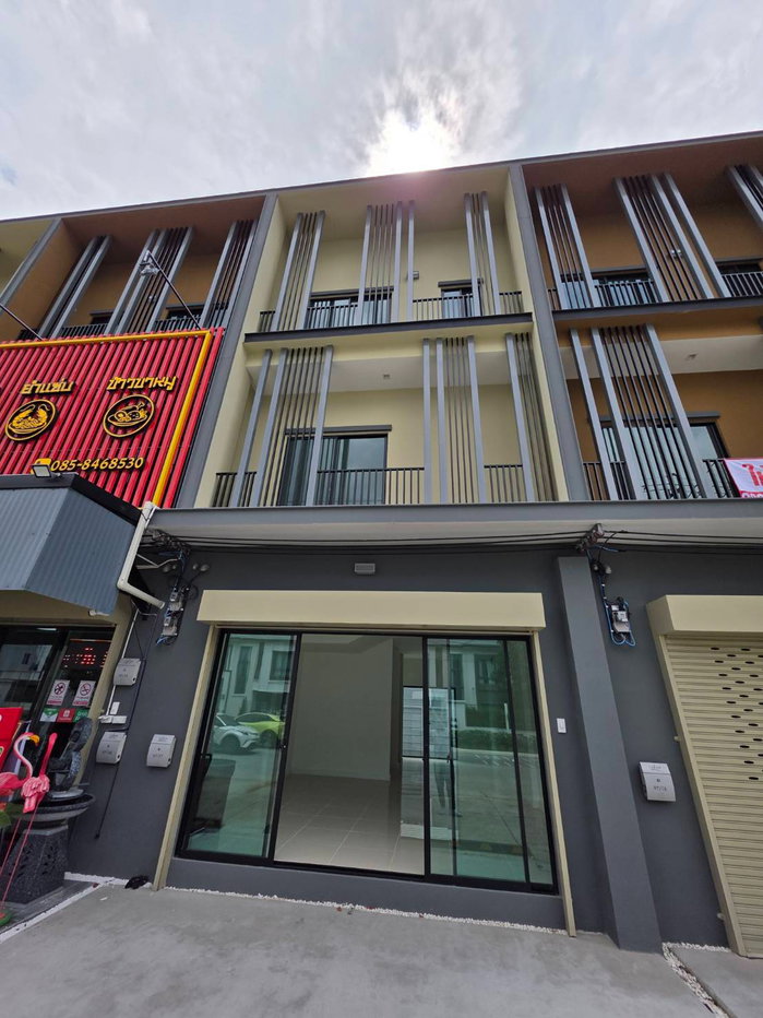 รูป ให้เช่าอาคารพาณิชย์ 3ชั้น บางกรวย นนทบุรี ทำเลค้าขายได้ location สวย  - รูปที่ 1/22