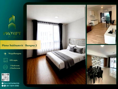 Houses for rent Bang Pu Industrial Estate : OP02201 - Pleno Sukhumvit - Bangna 2 : MegaBangna 