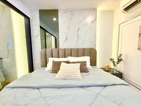 🔥ว่างพร้อมเข้าอยู่🔥 GO#1932  Ratchada City Condo  ✅แอดไลน์นัดชมห้อง🌸