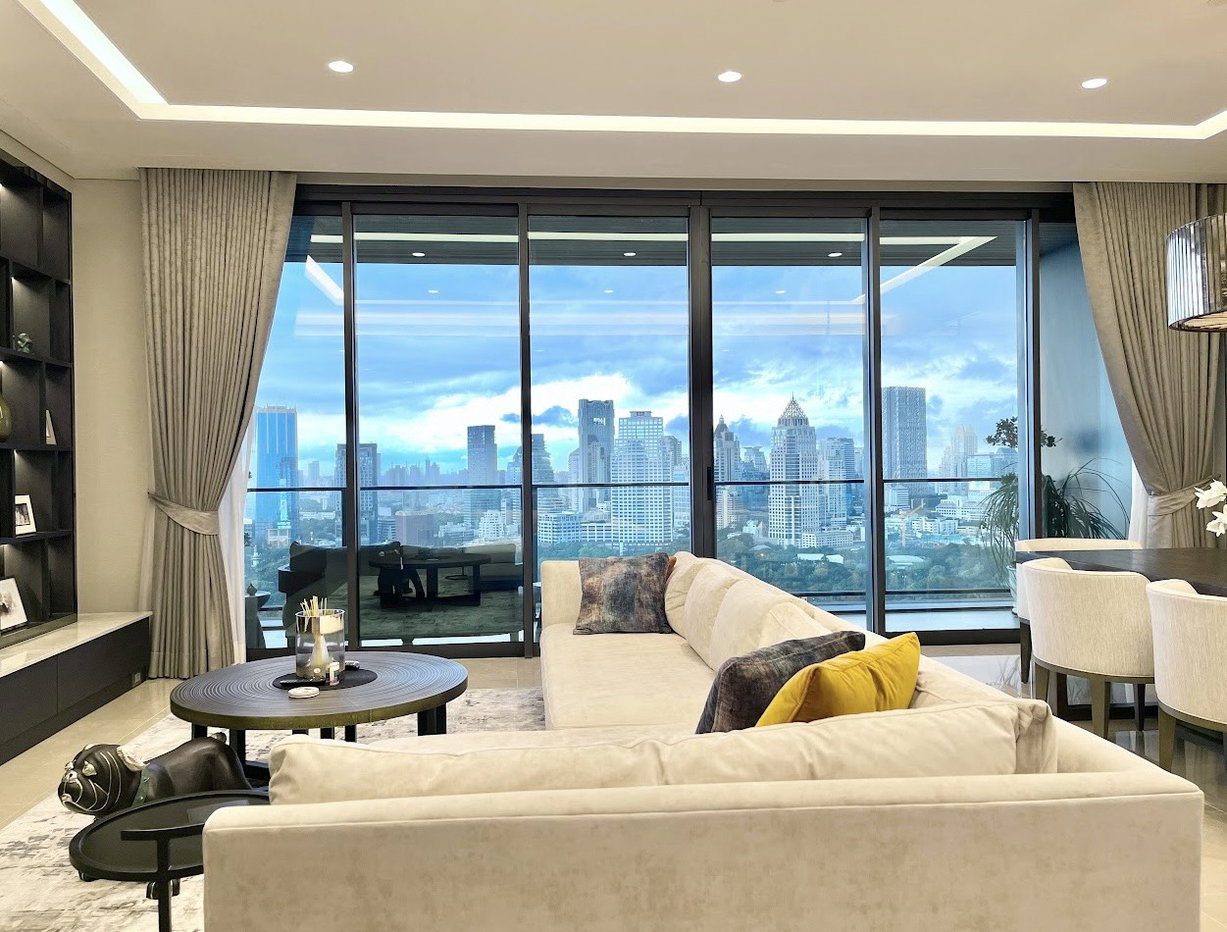 รูป Sindhorn Kempinski Hotel Bangkok Residences 3 bedrooms, for rent - รูปที่ 2/5