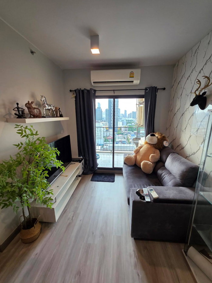 รูป Condo for RENT : Ideo Sukhumvit 93 𝐒𝐢𝐳𝐞 : 52 sqm. 2 Bed 2 Bath / City view 𝐅𝐥𝐨𝐨𝐫 : 18th ✅Fully furnished - รูปที่ 2/13