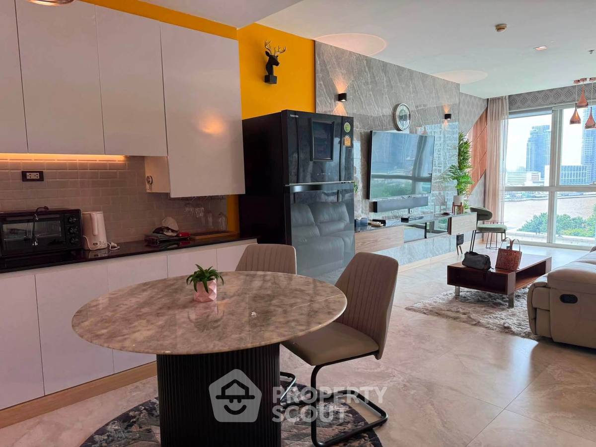 รูป คอนโด 1 ห้องนอน ขนาด 67 ตร.ม. The River Condominium ใกล้ BTS สะพานตากสิน (ID 3297115) - รูปที่ 5/23