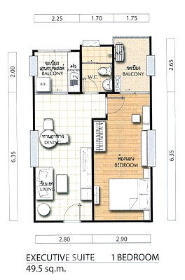 ขายคอนโด : คอนโด 1-ห้องนอน ที่ ศุภาลัย พาร์ค รัชโยธิน ใกล้ BTS รัชโยธิน (ID 3302308)