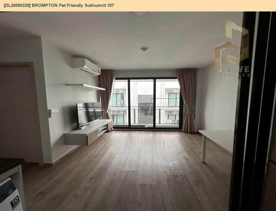 รูป DL26090329 ให้เช่าคอนโด บรอมตัน เพ็ท เฟรนด์ลี่ สุขุมวิท 107 (BROMPTON Pet Friendly Sukhumvit 107) ใกล้ BTS แบริ่ง พร้อมเข้าอยู่ โทรด่วน 0653619502 LineID @952jdxxk - รูปที่ 4/7