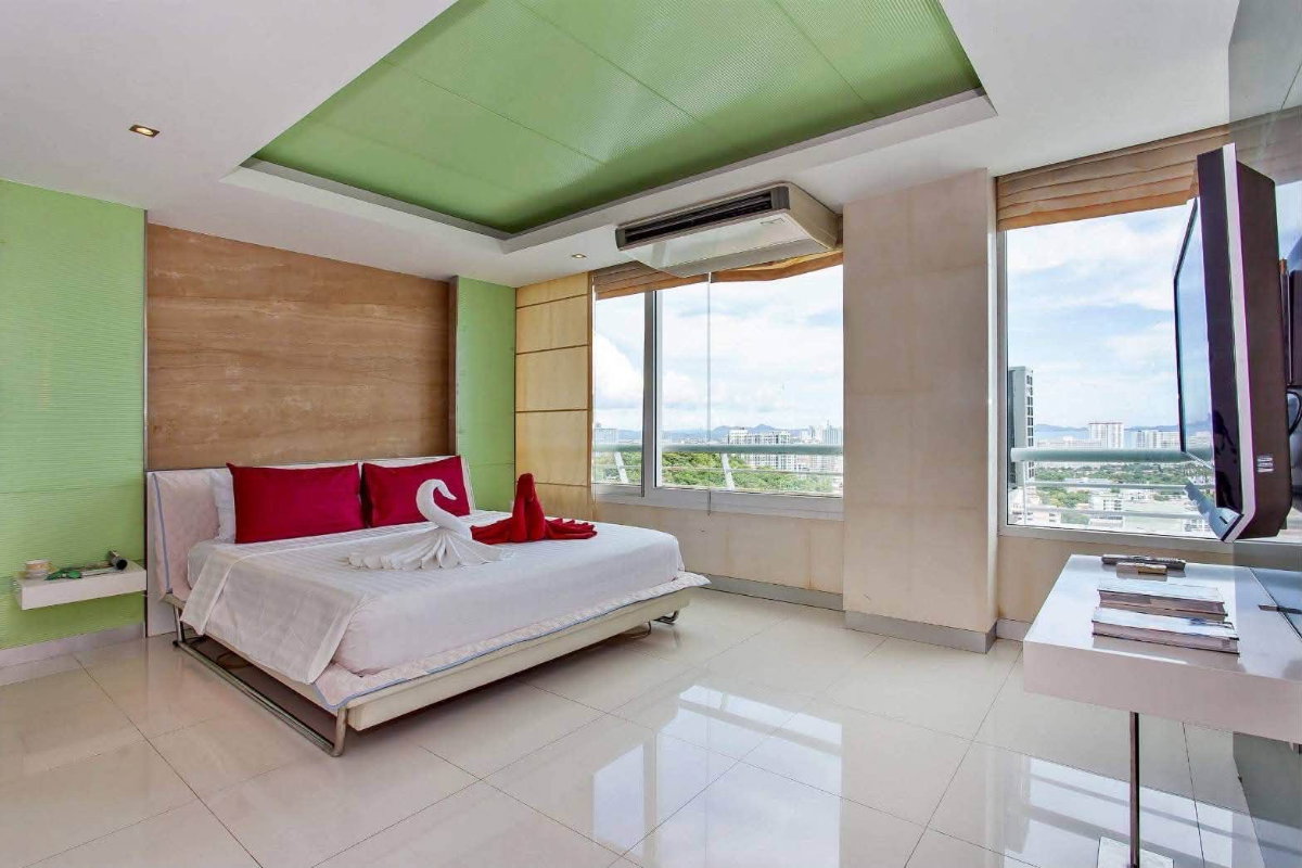 รูป  ให้เช่า คอนโดพัทยา​ฮิลล์รีสอร์ท พระตำหนัก  218 ตร.ม วิวทะเล 360 องศา พร้อมเข้าอยู่  - รูปที่ 2/19
