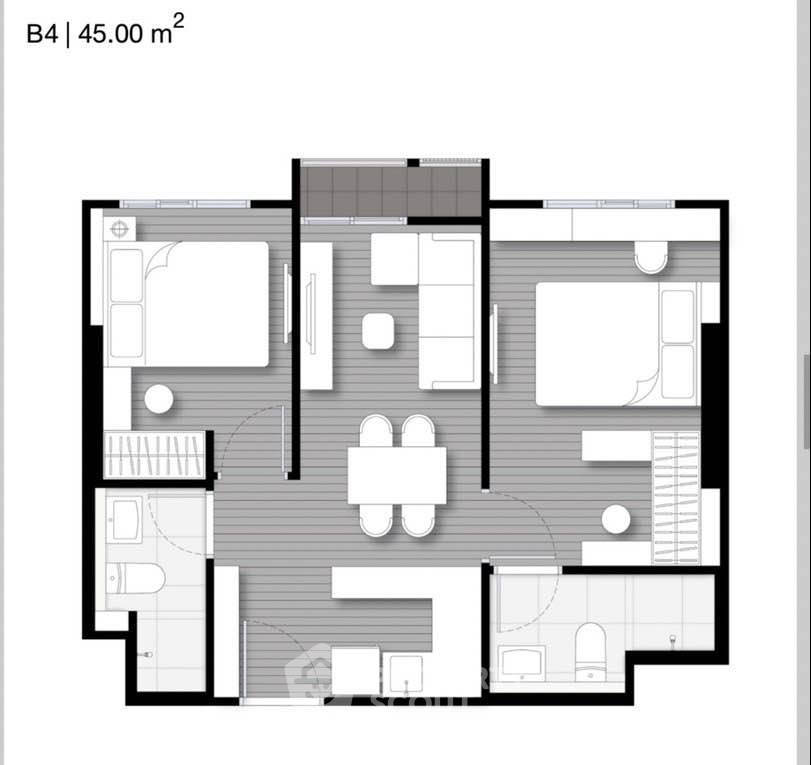 picture 2-BR Condo at Nue Evo Ari near BTS Ari (ID 3300680) - 3/3