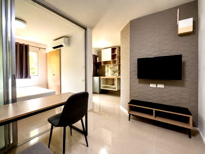 คอนโดให้เช่า : ให้เช่า Lumpini Township Rangsit–Klong 1 | ตึก D1 ชั้น 2 ฝั่งสวน