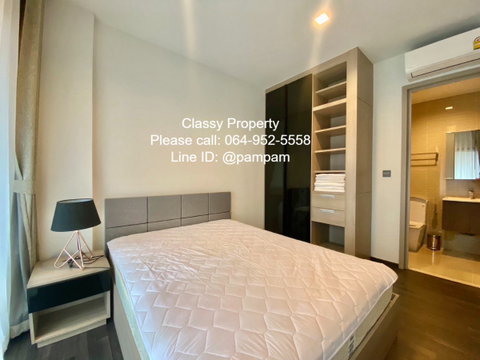 *** Condo for rent : The Line Asoke- Ratchada 1 Bedroom Nice decorated Fully furnished Built-in furniture near MRT Rama9 17,000 Baht🔥🔥🔥***