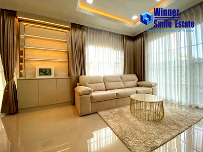 Houses for rent Muang Samut Prakarn Samut Prakarn : Detached House for Rent : Golden Neo Sukhumvit-Lasalle (Soi Sukhumvit 113) – Beautiful, Fully Furnished