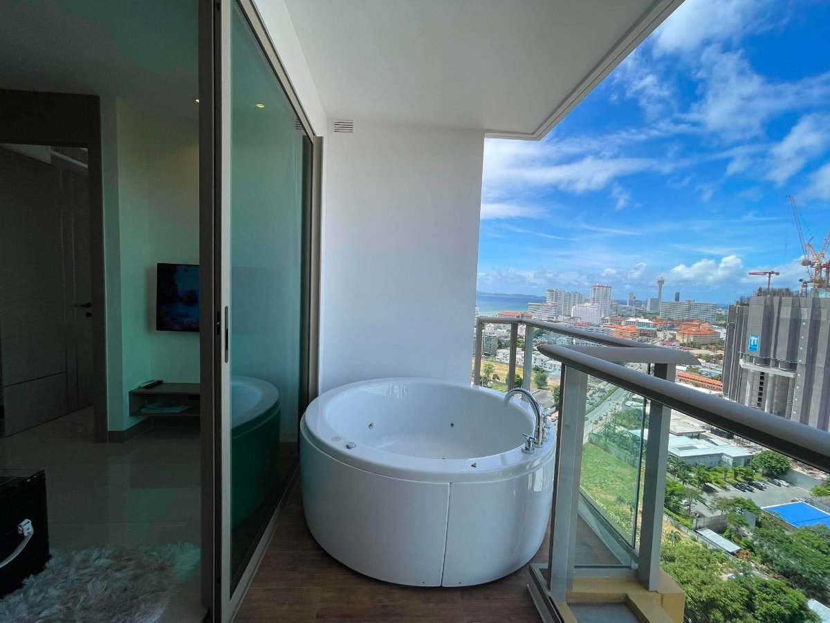 รูป For rent The Riviera Ocean Drive with Jacuzzi on balcony - รูปที่ 17/62