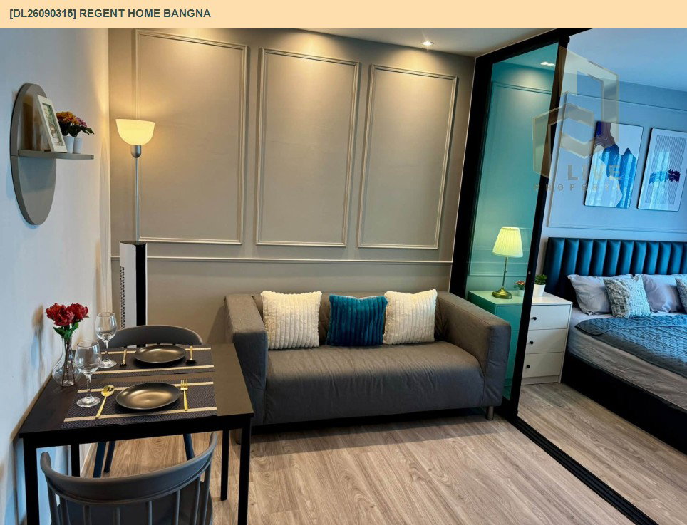 รูป DL26090315 ให้เช่าคอนโด รีเจ้นท์ โฮม บางนา (Regent home bangna) ใกล้ BTS บางนา พร้อมเข้าอยู่ โทรด่วน 0653619502 LineID @952jdxxk - รูปที่ 7/14