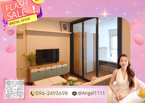 ✨🦄 Ready to move in! Beautiful unit 🦄✨ The Line Vibe 🚝 Near BTS Ha Yaek Lat Phrao. Fully furnished ☎️ 096-2493698 (TLV0035)