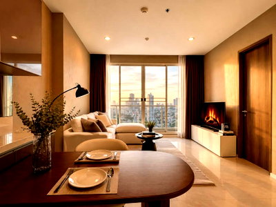 ขายคอนโด : Best Price 🔥ขาย Menam Residence ห้องสวยมาก ตกแต่งเฟอร์ครบ ชั้นสูง ราคาพิเศษ ✨DS4188 | Line @Dstay