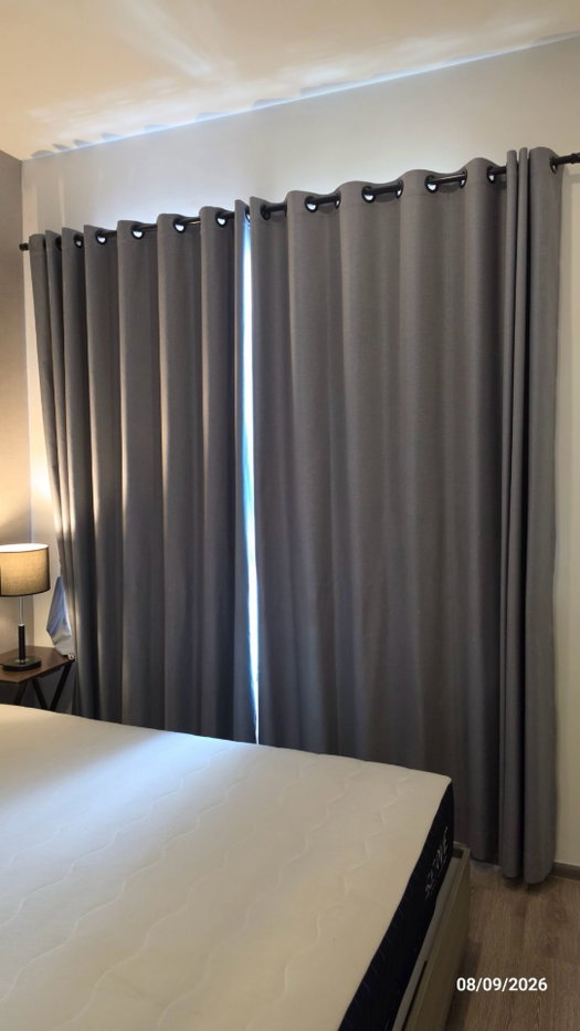 รูป Condo for RENT : Knightsbridge Prime Onnut   𝐒𝐢𝐳𝐞 : 35 sqm.  𝐓𝐲𝐩𝐞 : 1 Bedroom /1 Bathroom /city view  𝐅𝐥𝐨𝐨𝐫 : 45th  ✅ Fully furnished - รูปที่ 8/11