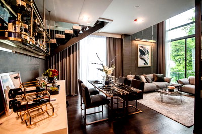คอนโดให้เช่า : Laviq Sukhumvit 57 (  S-LV 26 ) 2bed (Duplex)