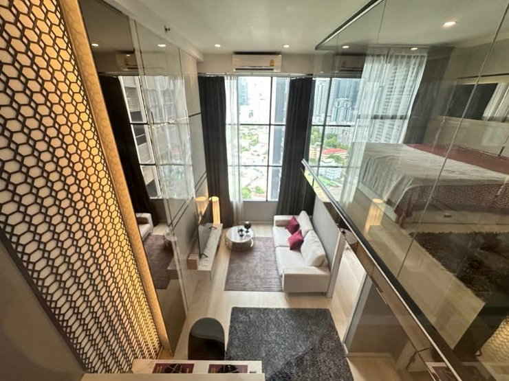 รูป ✨Duplex 2 Bedrooms Unit For Rent @ Knightsbridge Prime Sathorn ✨ 🏡 - รูปที่ 1/10