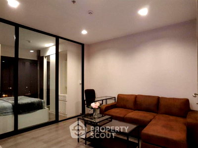 ขายคอนโด : คอนโดชั้น 15 ห้องนอน 1 ห้อง The Politan Rive ใกล้ MRT พระนั่งเกล้า (ID 729261)