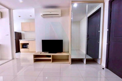 ขายคอนโด : 🎉 ขายคอนโด อิลีเม้นท์ ศรีนครินทร์ อาคาร 1 ชั้น 4 1 ห้องนอน ขนาด 37 ตรม ใกล้ ตลาดรถไฟศรีนครินทร์